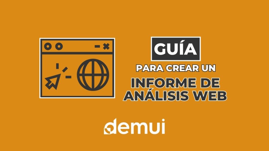 crear un informe de analisis web